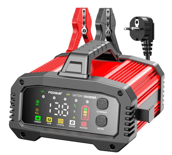Зарядное устройство Foxsur FPT-250 12V - 25А, 24V - 15А